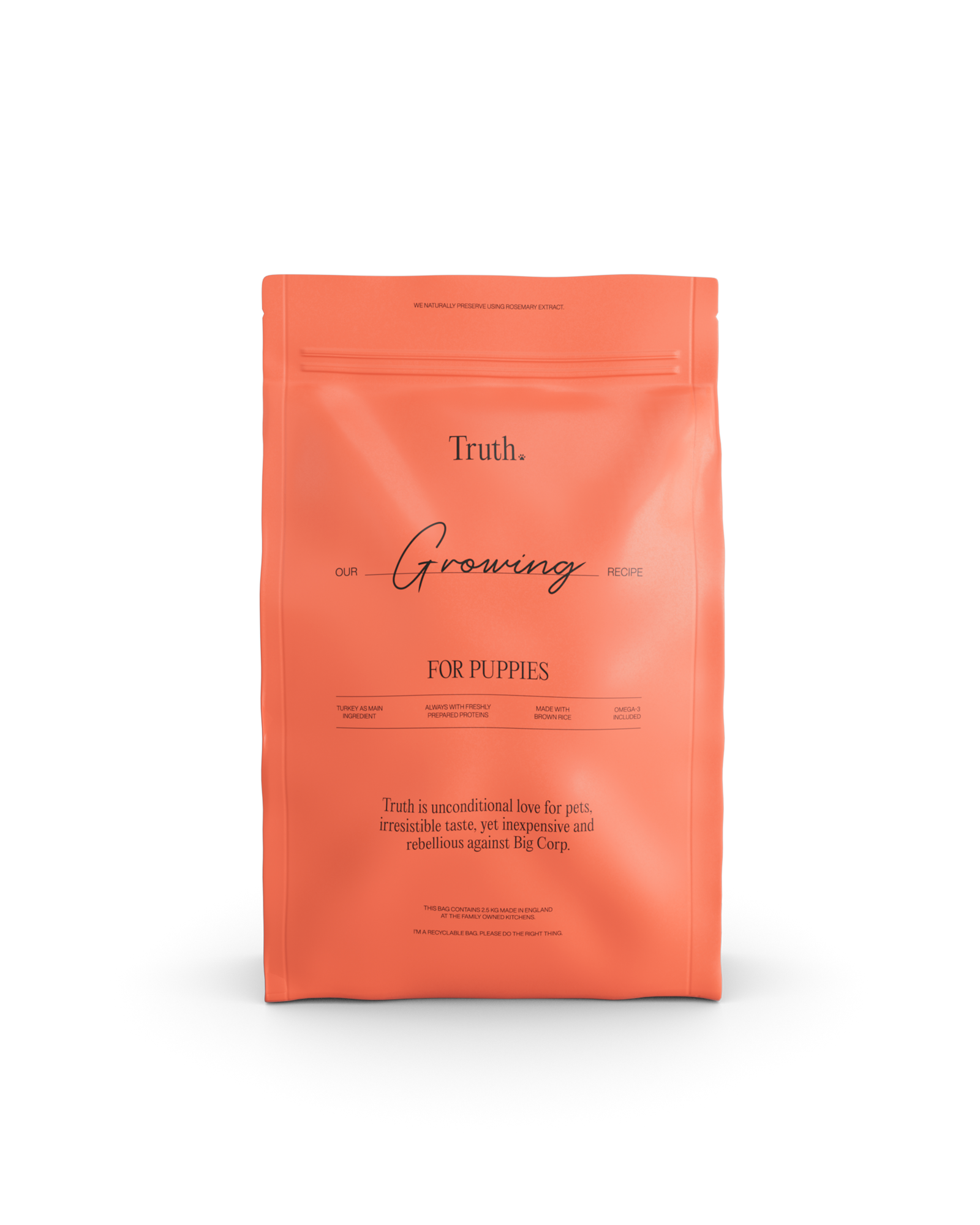 TRUTH PETS GROWING, 2,5KG