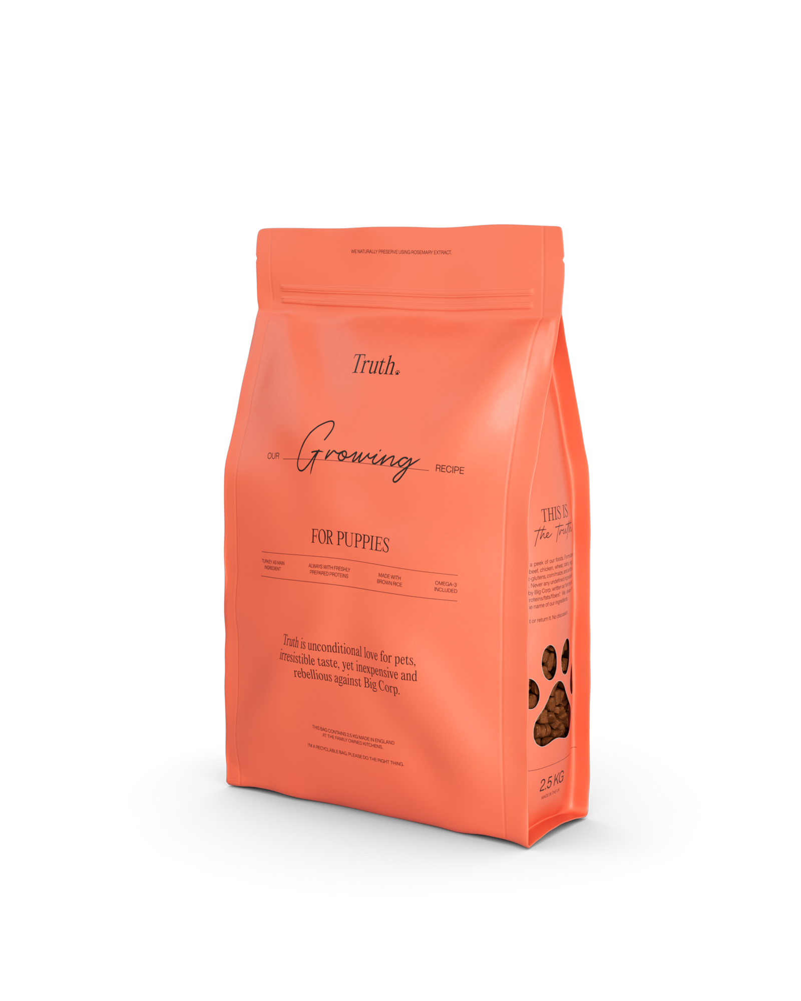 TRUTH PETS GROWING, 2,5KG
