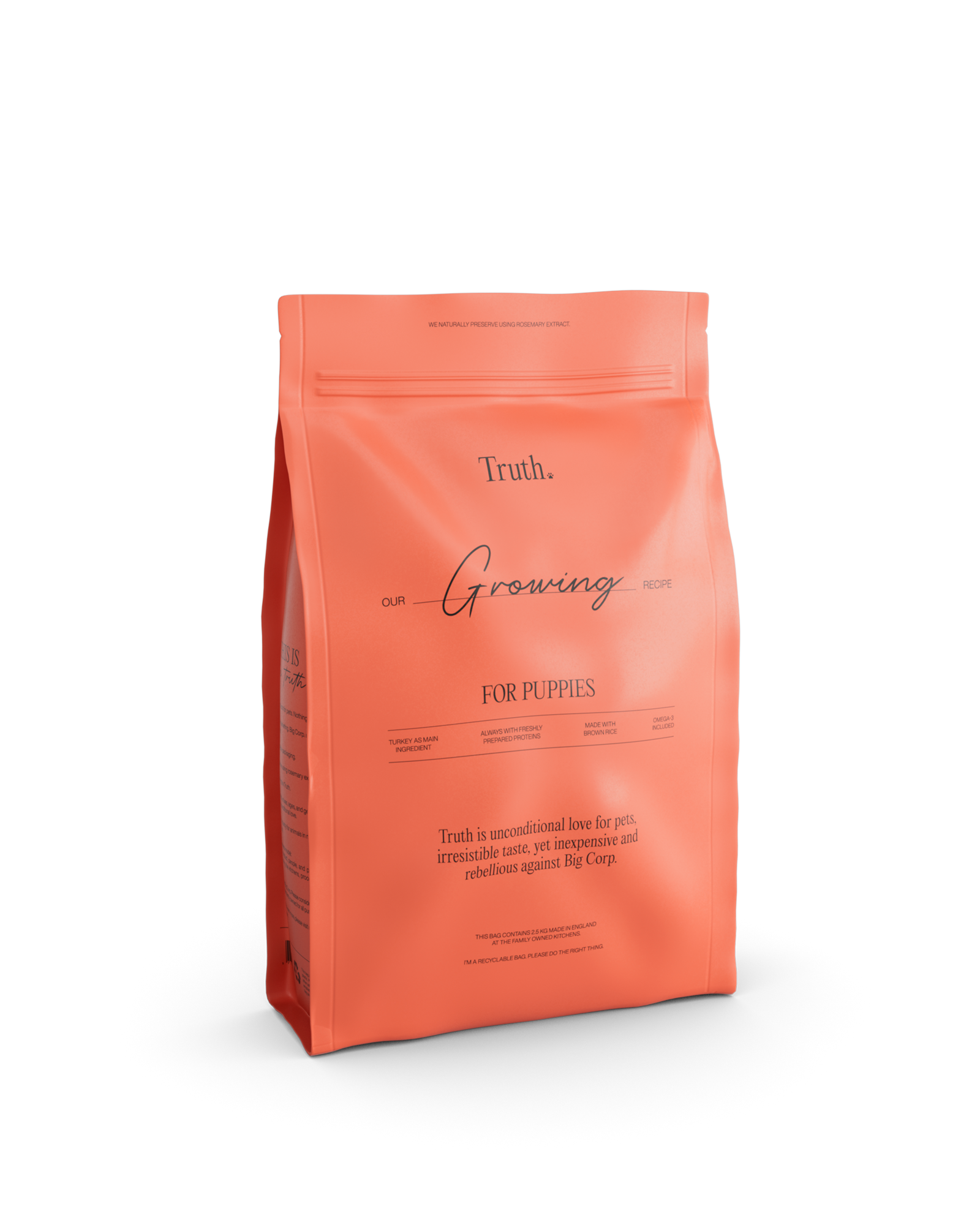 TRUTH PETS GROWING, 2,5KG