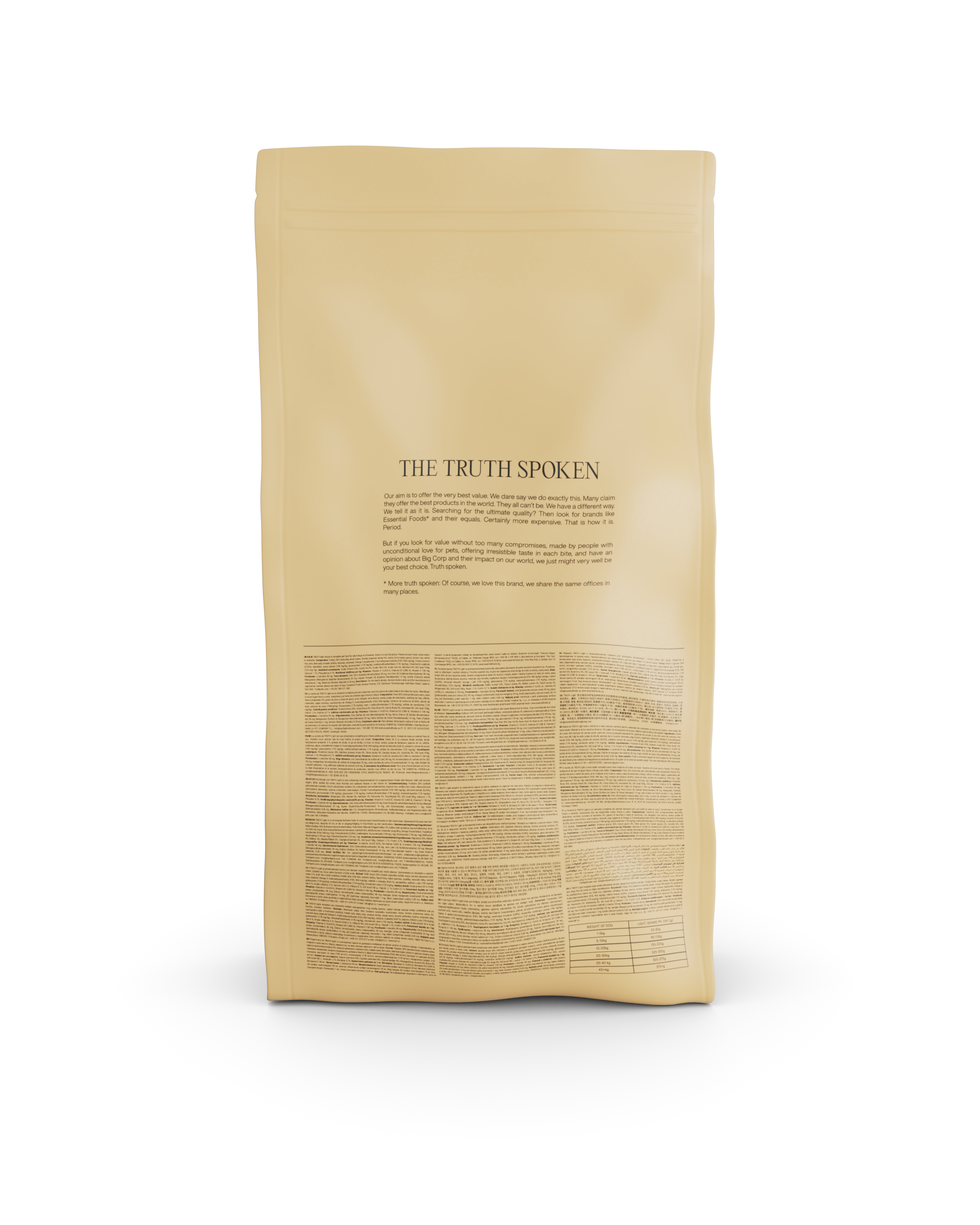 TRUTH PETS LIGHT, 10KG