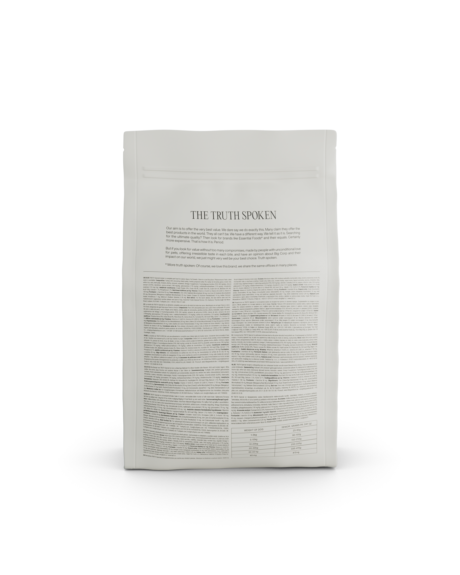 TRUTH PETS SPECIAL, 2,5KG